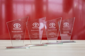 Ocenenia Toyota za rok 2017, 2018 a 2019